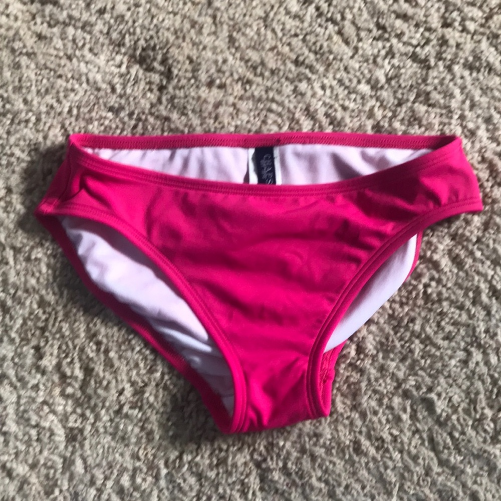 Pink bikini bottoms
